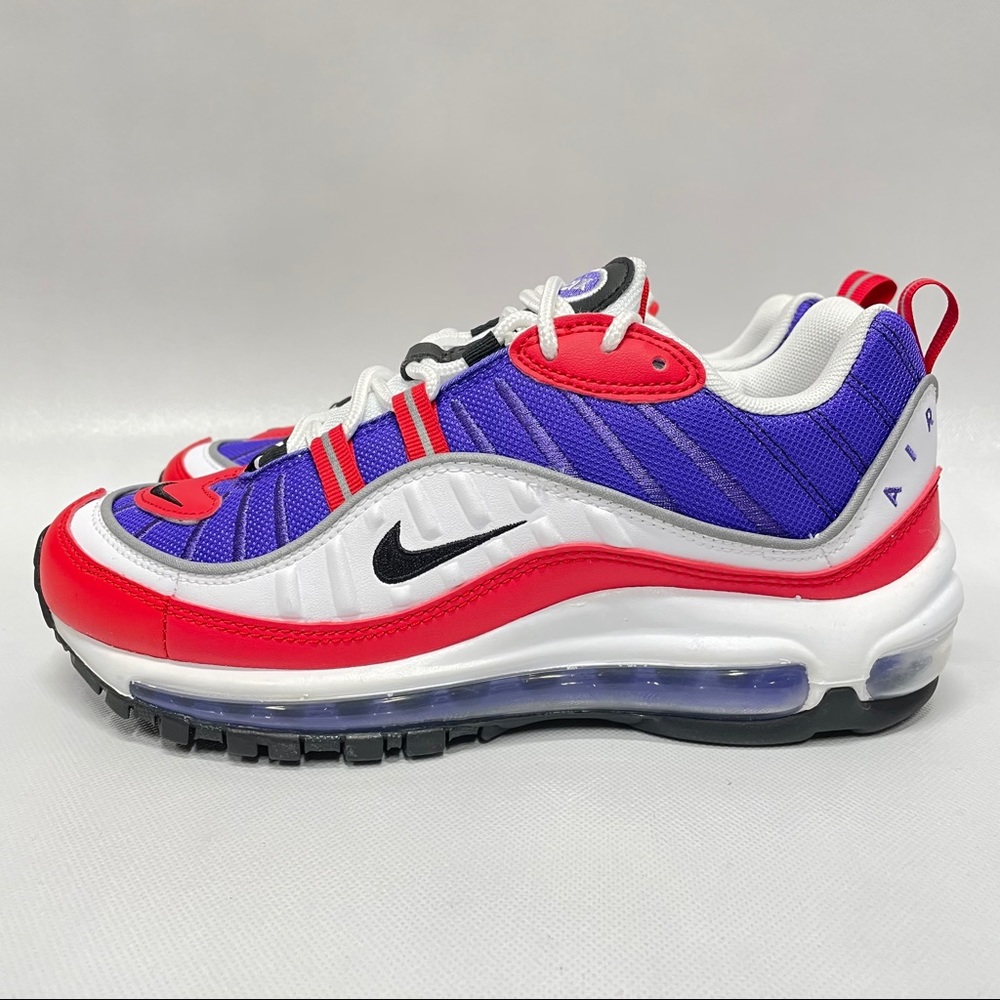 Nike Air Max 98 Raptors Purple Red Womens Shoes